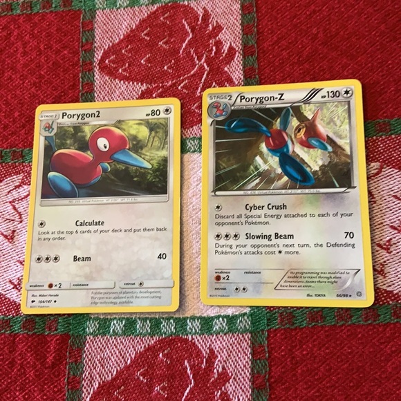 Pokémon TCG Porygon/Porygon2/Porygon-Z Bundle (10 Cards) - Picture 2 of 5